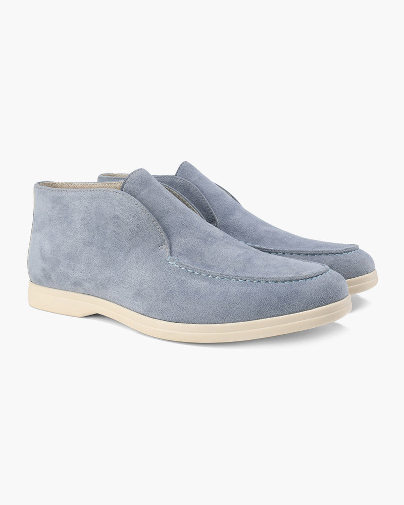 Stivo Hoge Loafers van Suède - STIVO