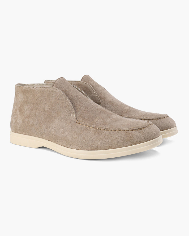 Stivo Hoge Loafers van Suède - STIVO
