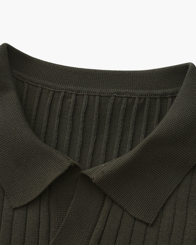 Premium geribd poloshirt - STIVO