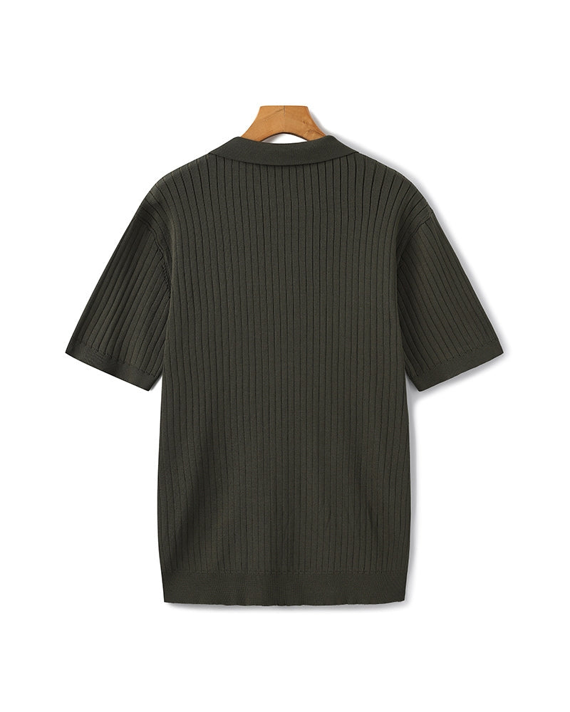 Premium geribd poloshirt - STIVO