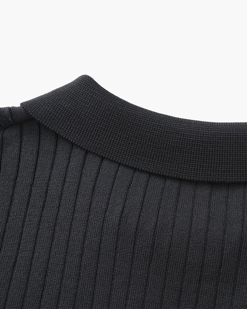 Premium geribd poloshirt - STIVO