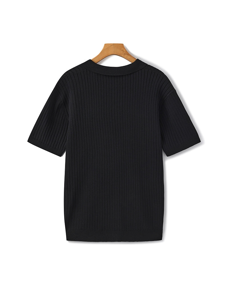 Premium geribd poloshirt - STIVO