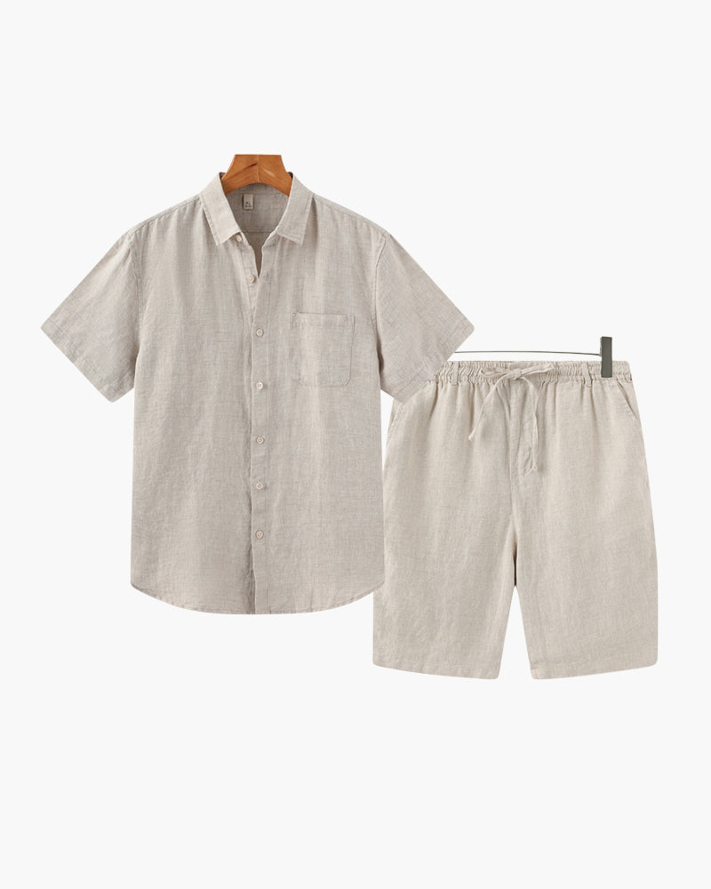 Stivo linnen set (short) - STIVO
