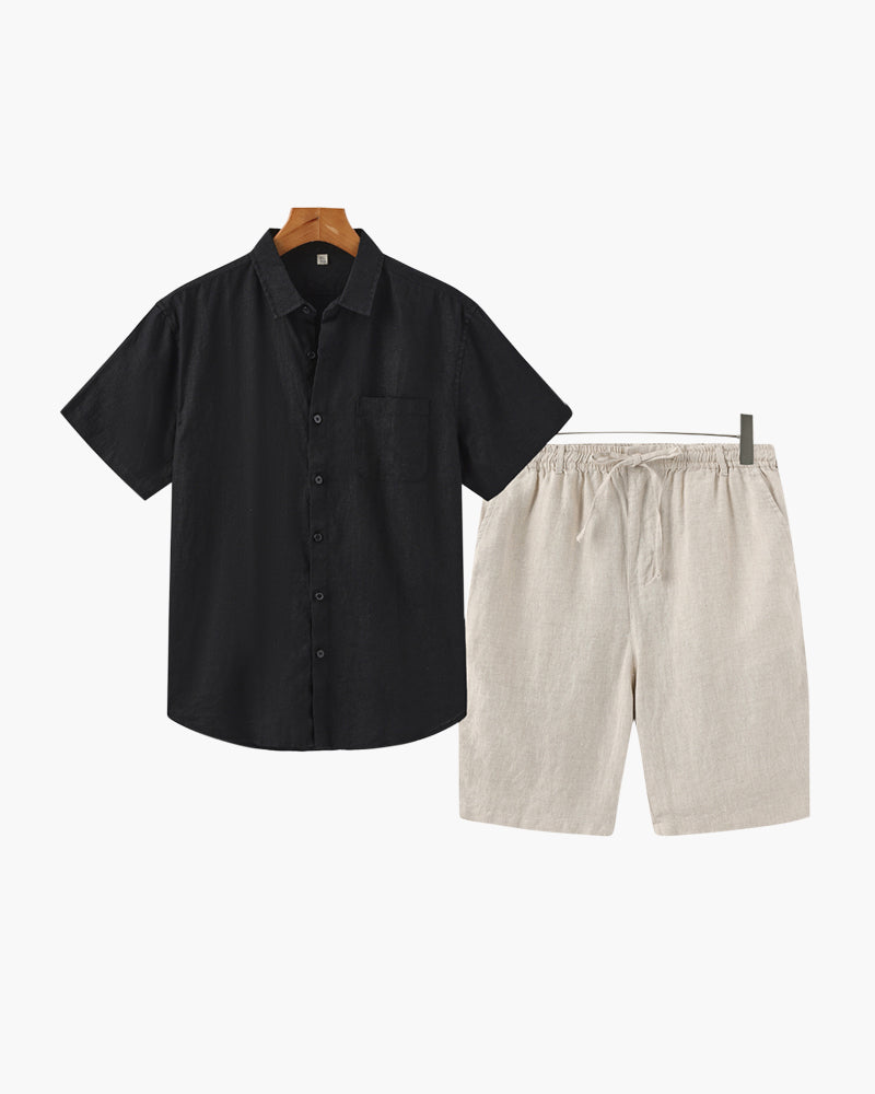 Stivo linnen set (short) - STIVO
