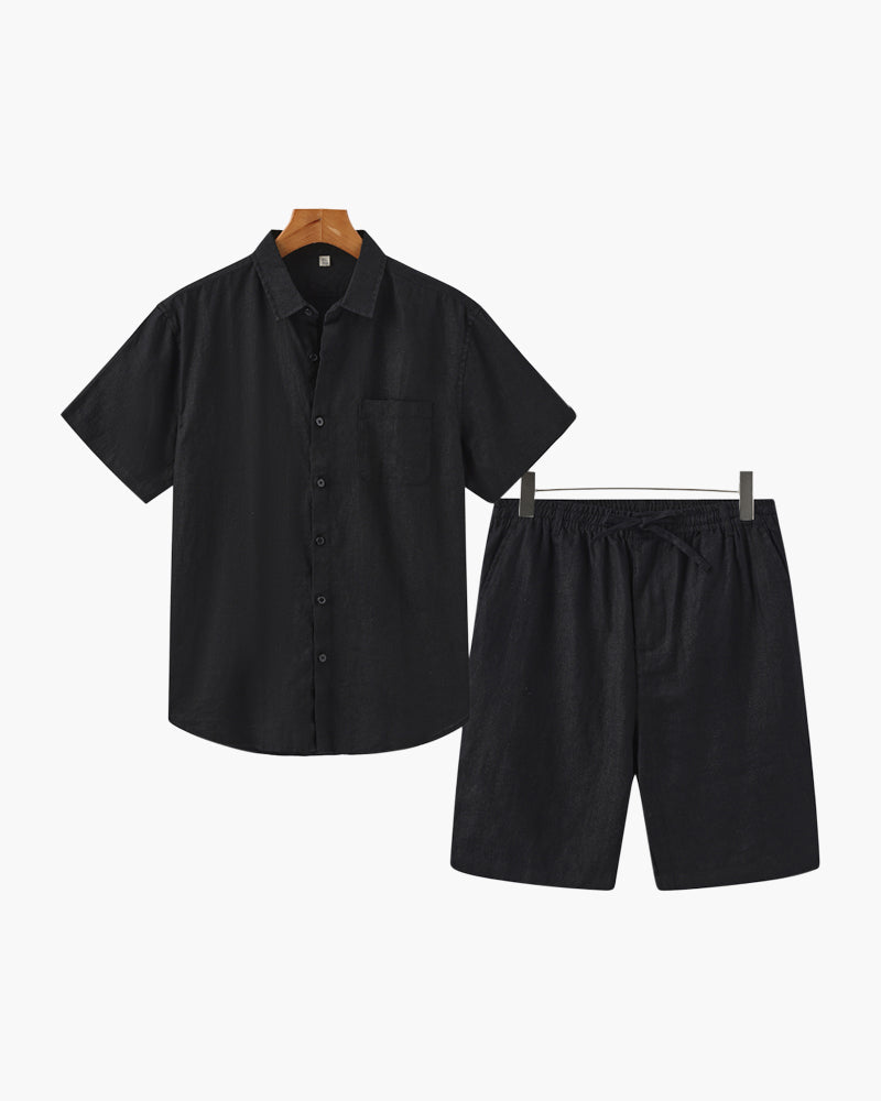 Stivo linnen set (short) - STIVO