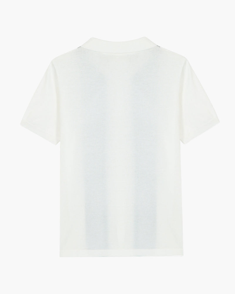 Bradford gebreid poloshirt - STIVO
