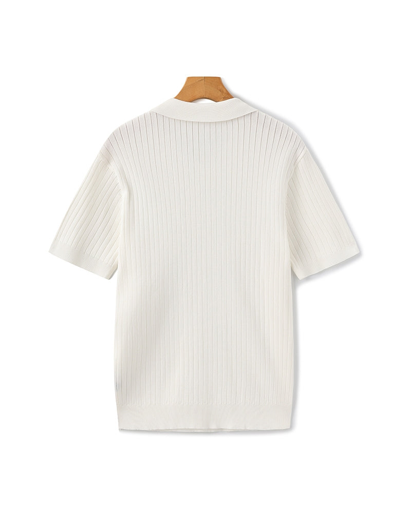 Premium geribd poloshirt - STIVO