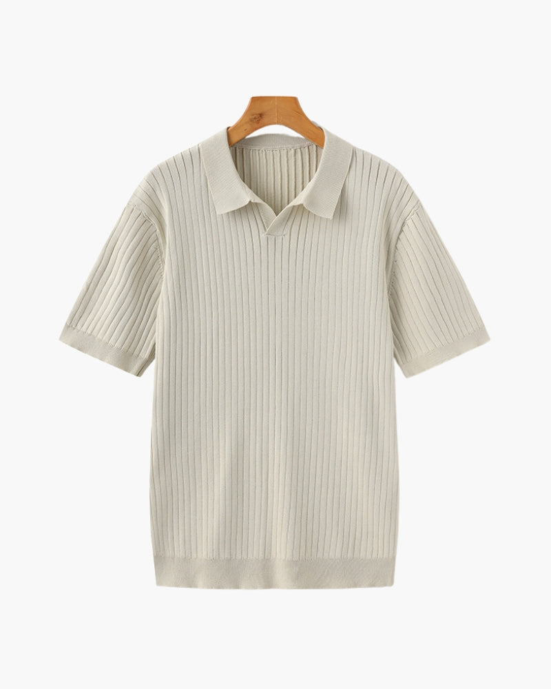 Premium geribd poloshirt - STIVO