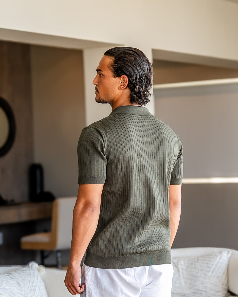 Premium geribd poloshirt - STIVO