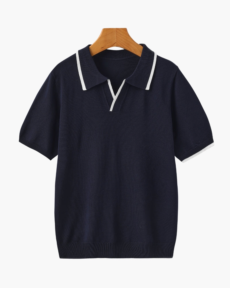 Monaco polo met contrasterende rand - STIVO