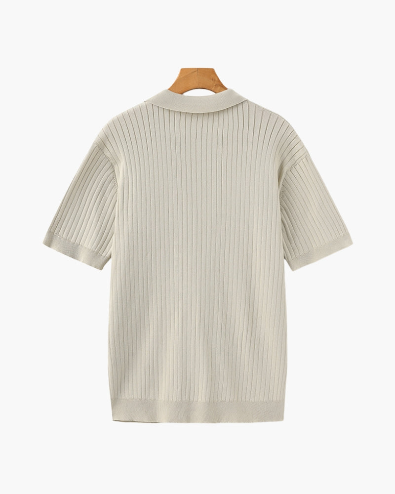 Premium geribd poloshirt - STIVO