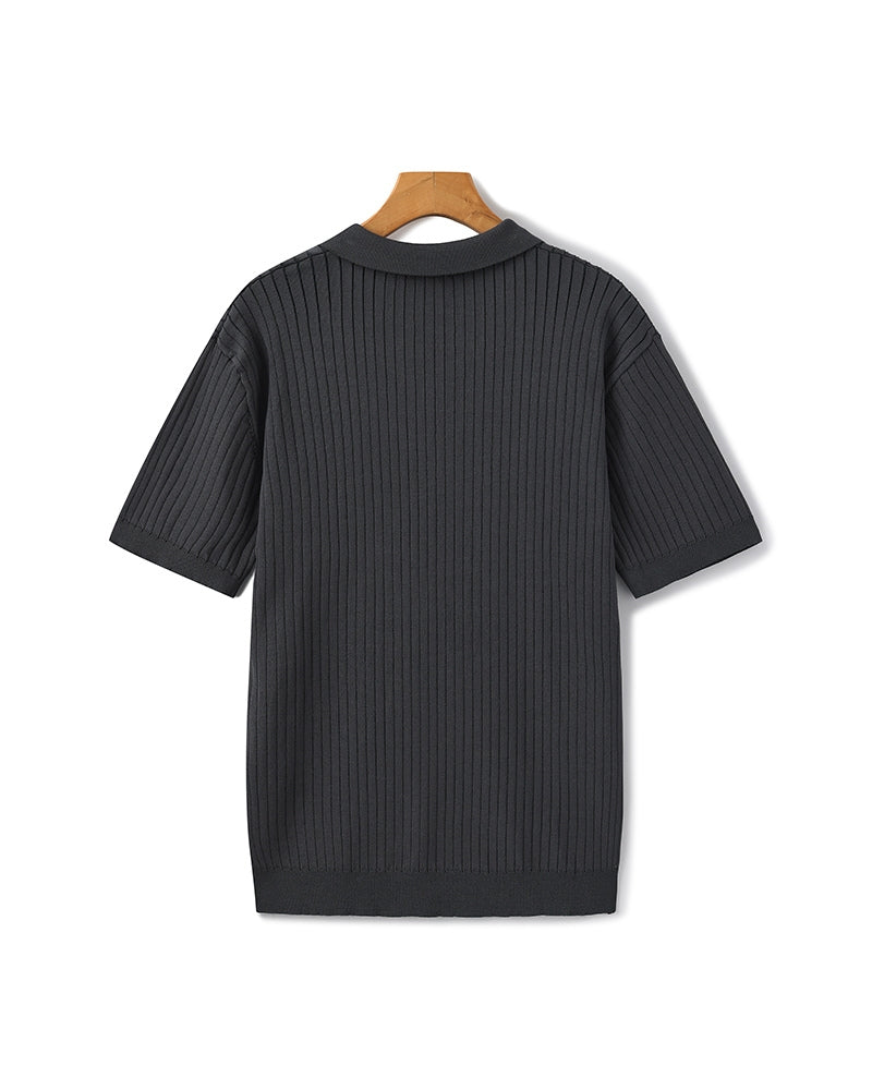 Premium geribd poloshirt - STIVO