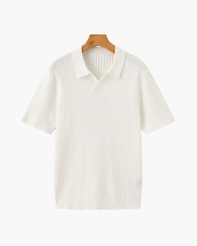 Premium geribd poloshirt - STIVO